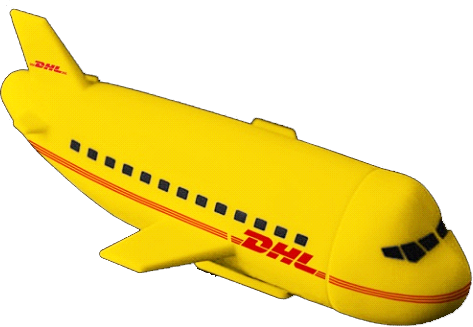 Custom shapes power bank plane