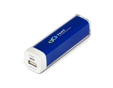 2000 mAh power banks with plastic housing