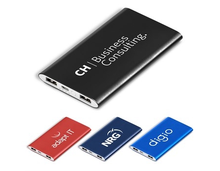 Aluminium power banks